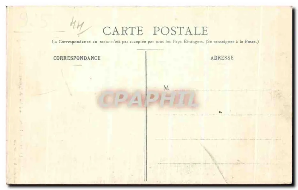 Le Pouliguen - Innenansicht der Grotte des Korrigán - Sammlung H.T. - N° 209 - Rückseite