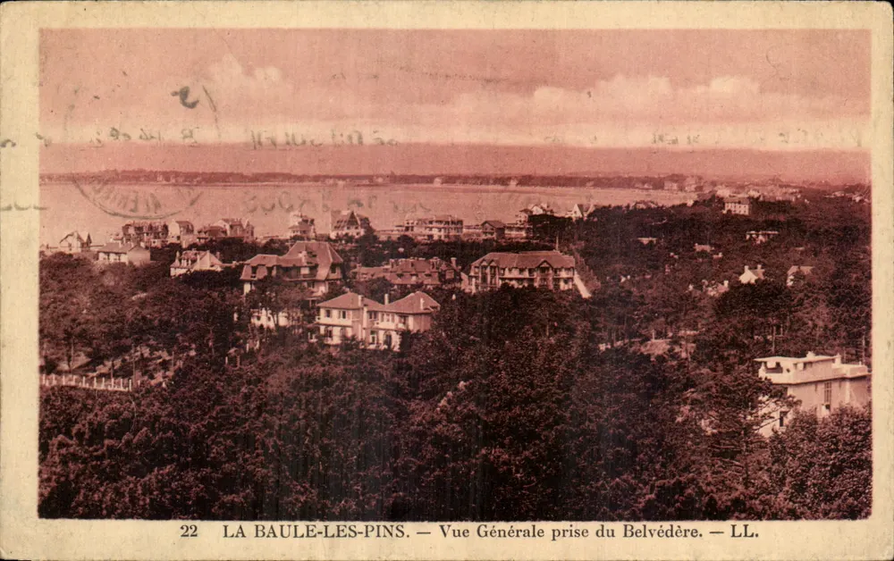 La Baule-les-Pins — Allgemeiner Blick vom Belvédère — LL. - Vorderseite