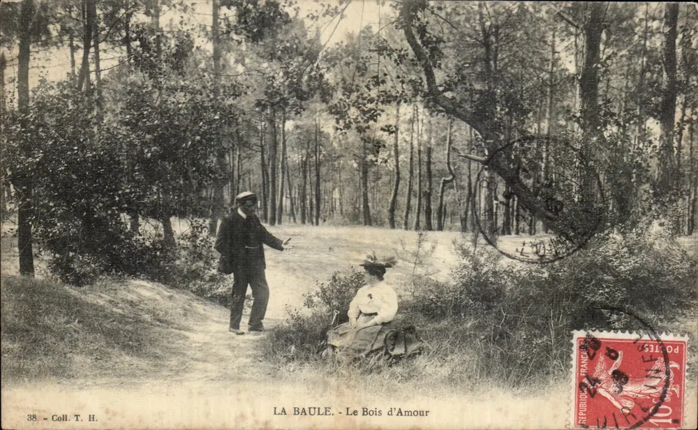 La Baule — Las Amour — wydawca T. H., nr 38 - Awers