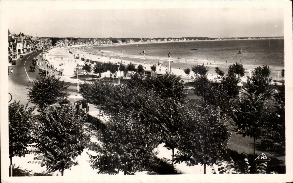 समुद्र तट का दृश्य — ट्रांच गोल्फ — सी.ए.पी. संख्या 18 - आगे