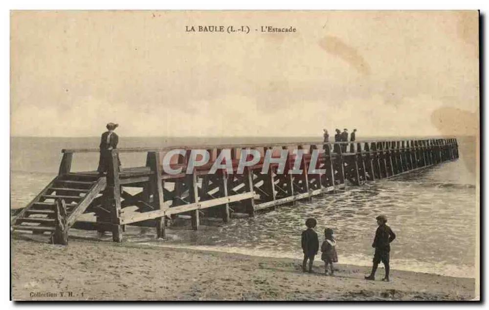 La Baule (L.-I.) - L'Estacade — Coleção T.H. - n°1 - Frente