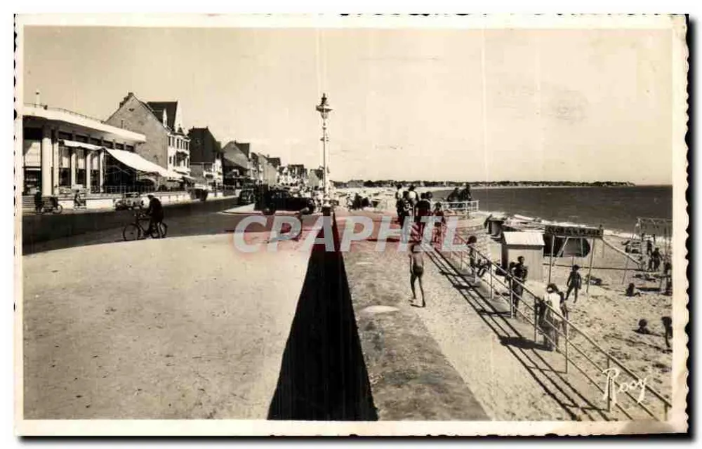 La Baule-les-Pins — Boulevard de l'Océan und die Strandpromenade — Verlag Rooy - Vorderseite