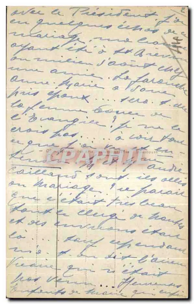 La Baule-les-Pins - A Igreja — editor desconhecido, n° 30 - Verso