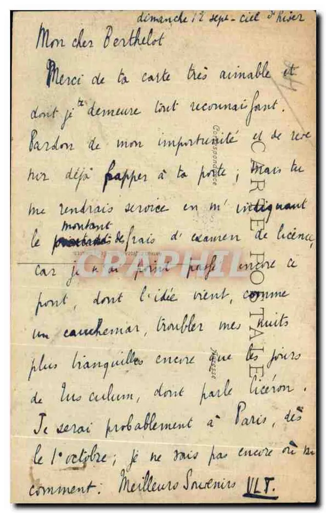 La Bernerie (Loire-Inf.) — A Igreja — n°40 - Verso