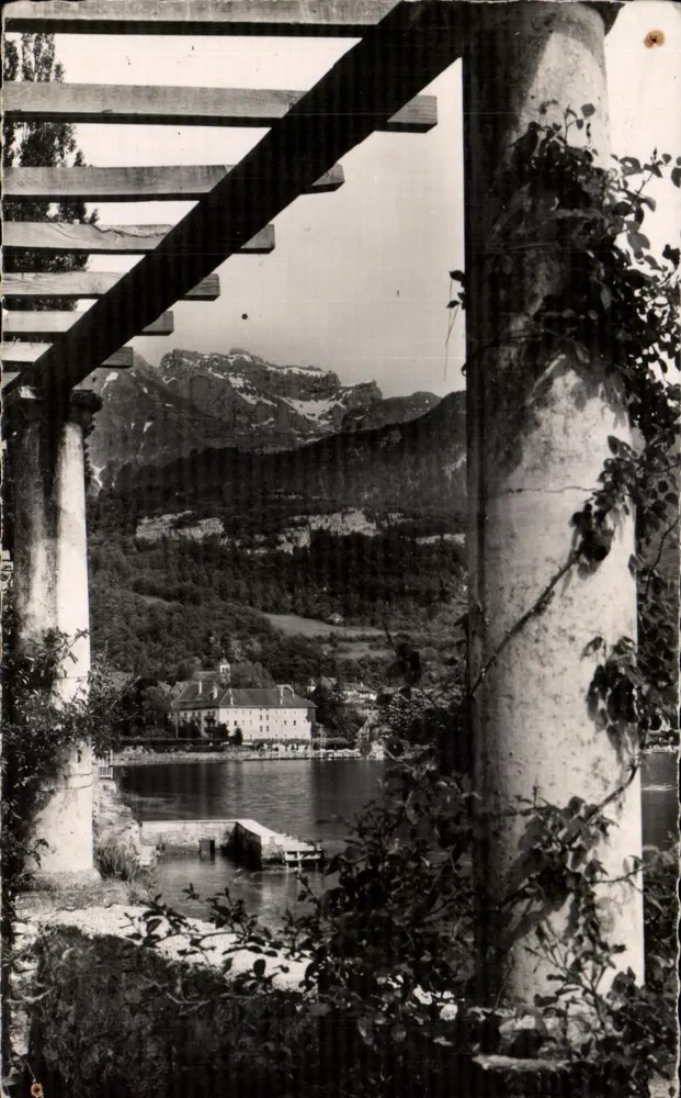 Spaziergang in Talloires — See Annecy und das Kloster — Verlag G. ROSSAT - Nr. 470 - Vorderseite