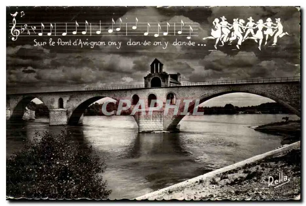 Pont Saint-Bénézet — Avignon — Editions Rella n°3198 - Vorderseite