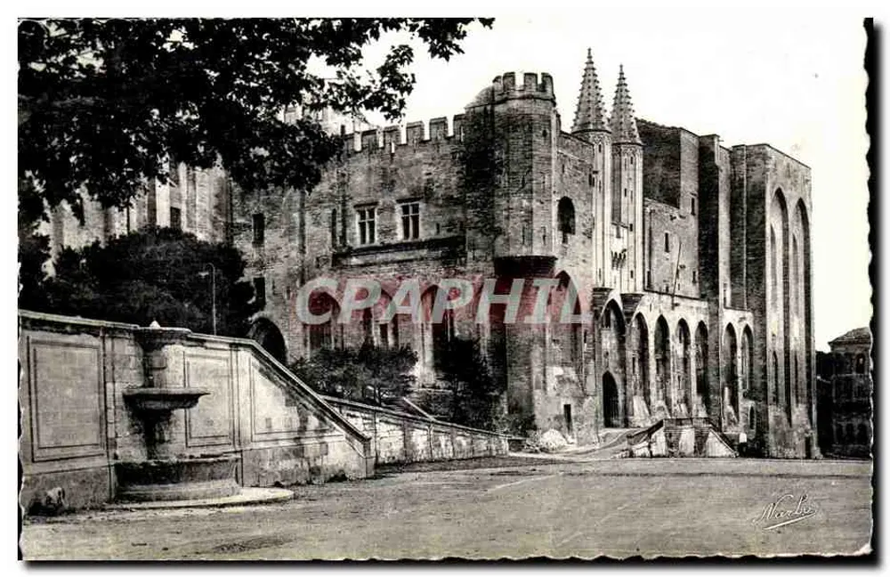 Avignon — Palácio dos Papas — Edição Narbo-Toulouse - Frente