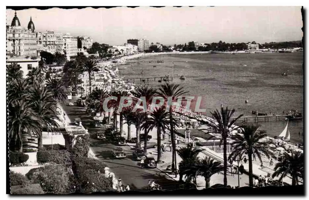 Cannes — La Croisette — Uitgaven RÉLIA, NICE - Voorkant