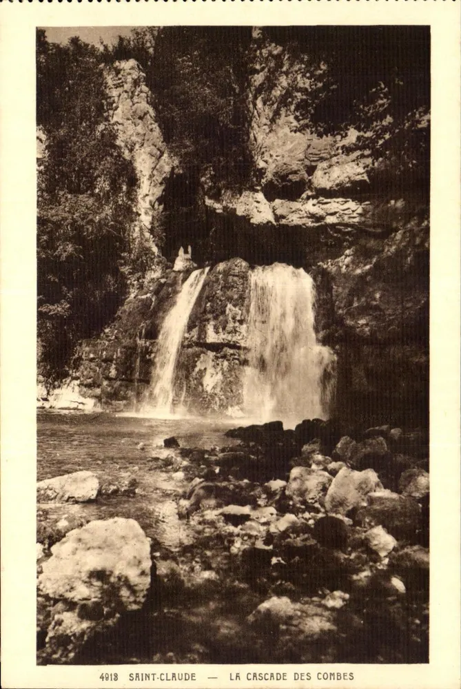 Saint-Claude — A Cachoeira dos Combès — n° 4918 - Frente
