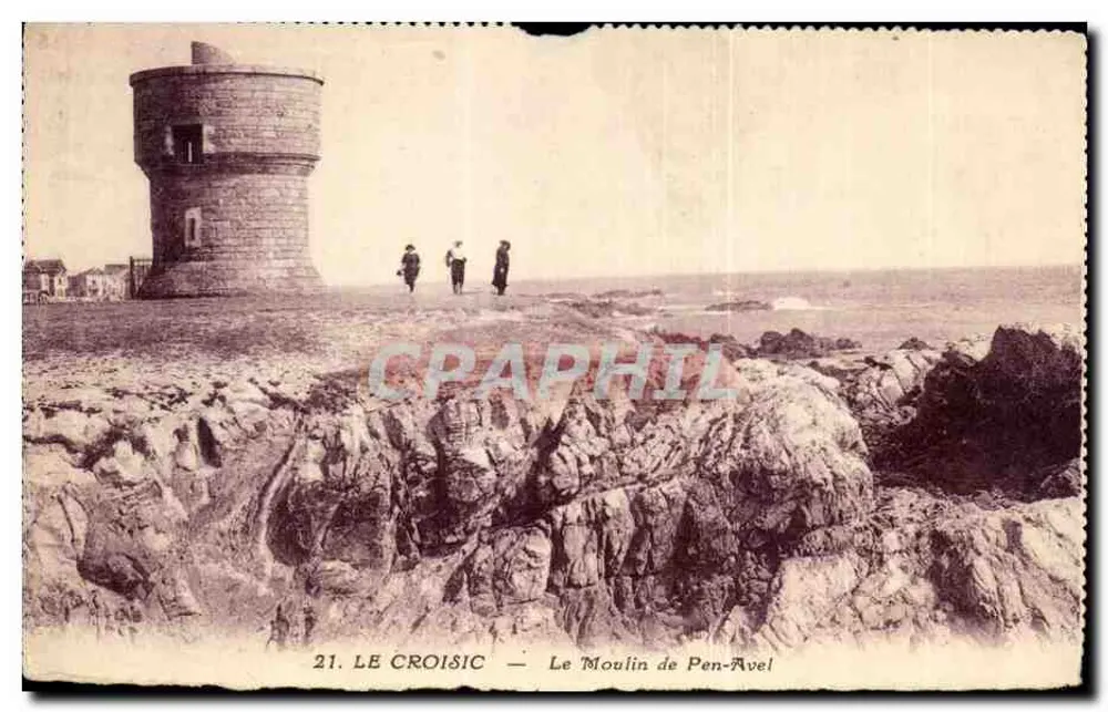 Le Croisic — Le Moulin de Pen-Avel — G. Artaud, éditeur - Vorderseite