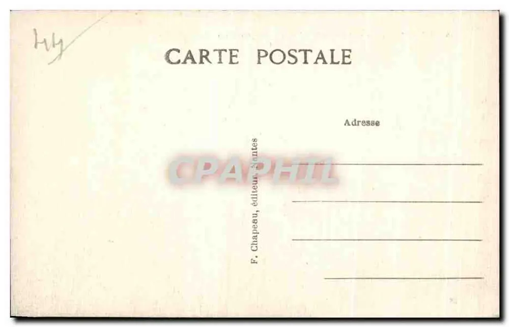 Marinespital Pen-Bron — Le Croisic (Loire-Inf.) — Südosten - Rückseite