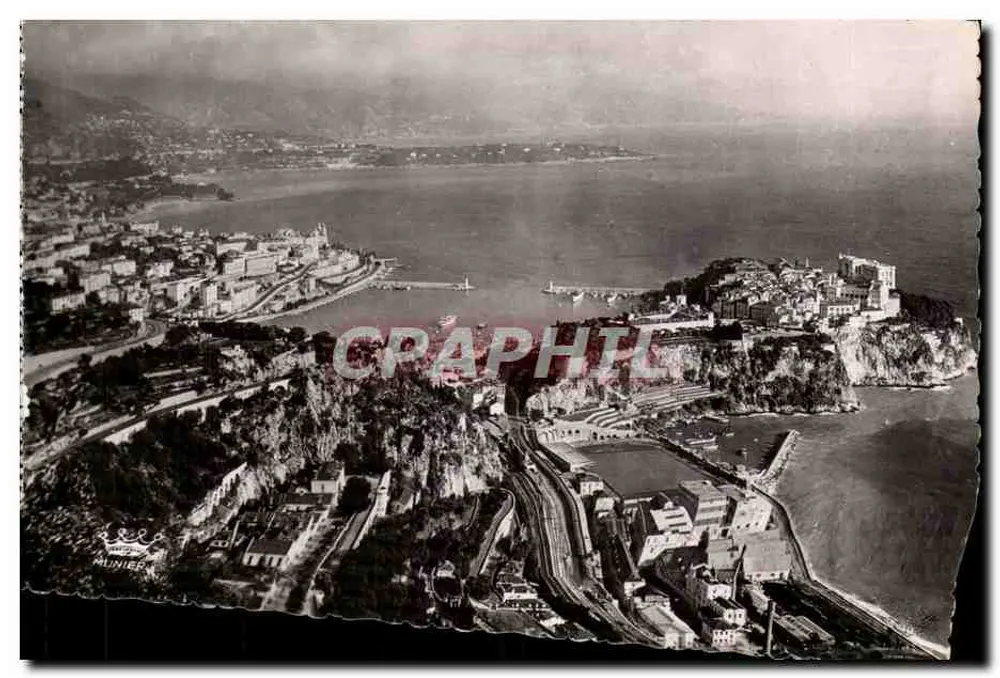 Monaco — allgemeine Ansicht — Éditions Art Munier, Nice - Vorderseite