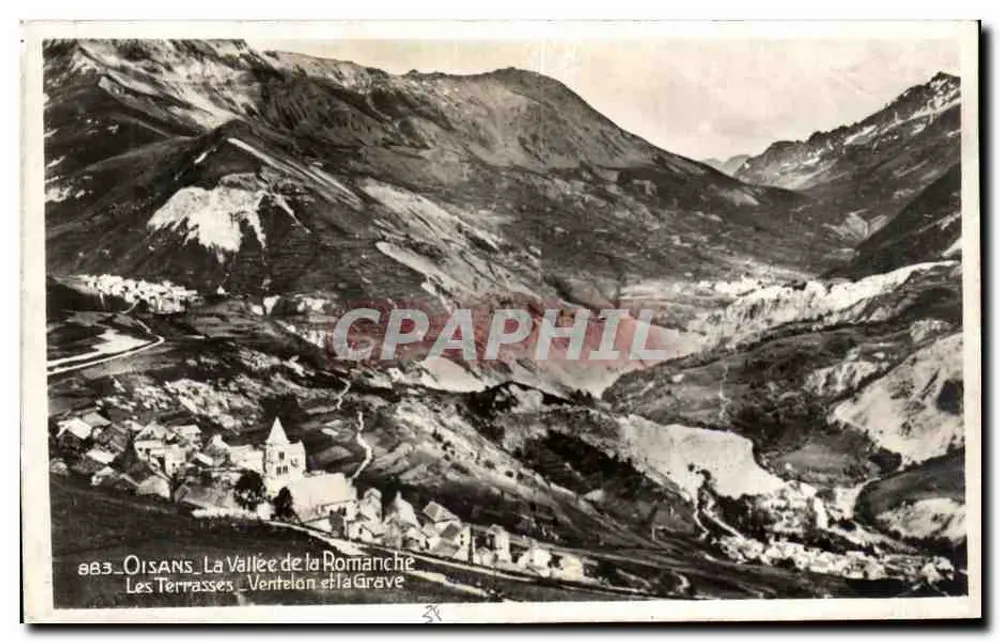 Oisans - La Vallée de la Romanche - Les Terrasses, Ventelion et la Grave - Vorderseite
