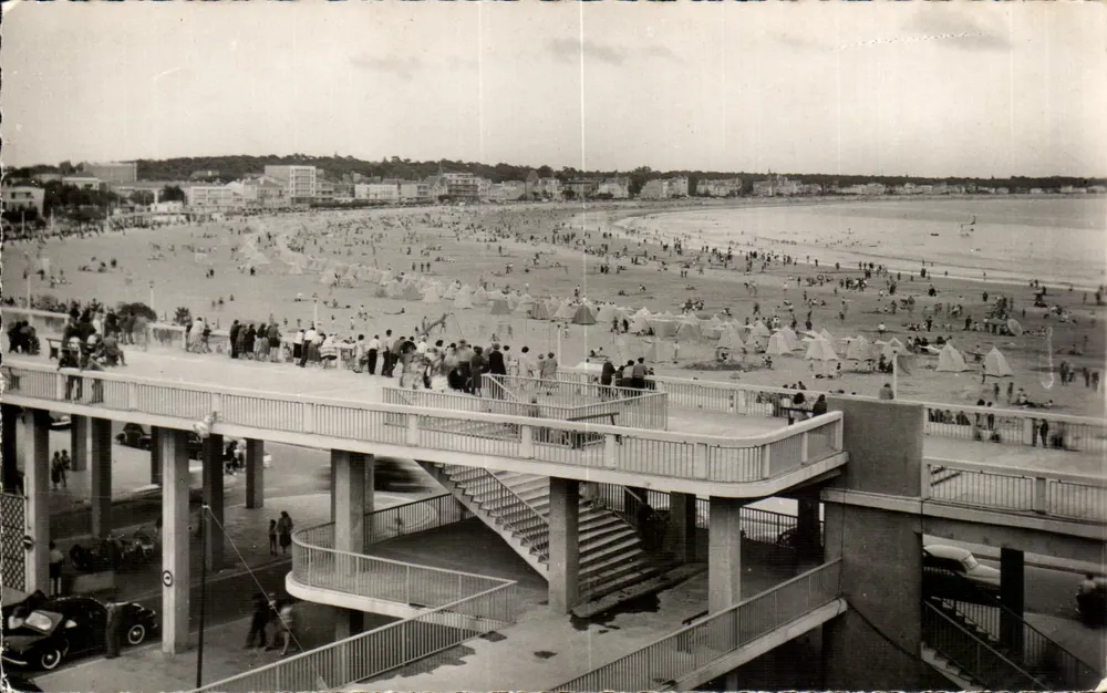 로얀 - 해변의 포티크와 해변 — Éditions C. TIGNY, n° 9034 - 앞면