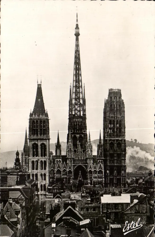 Rouen — Kathedrale Notre-Dame — Estel - Vorderseite