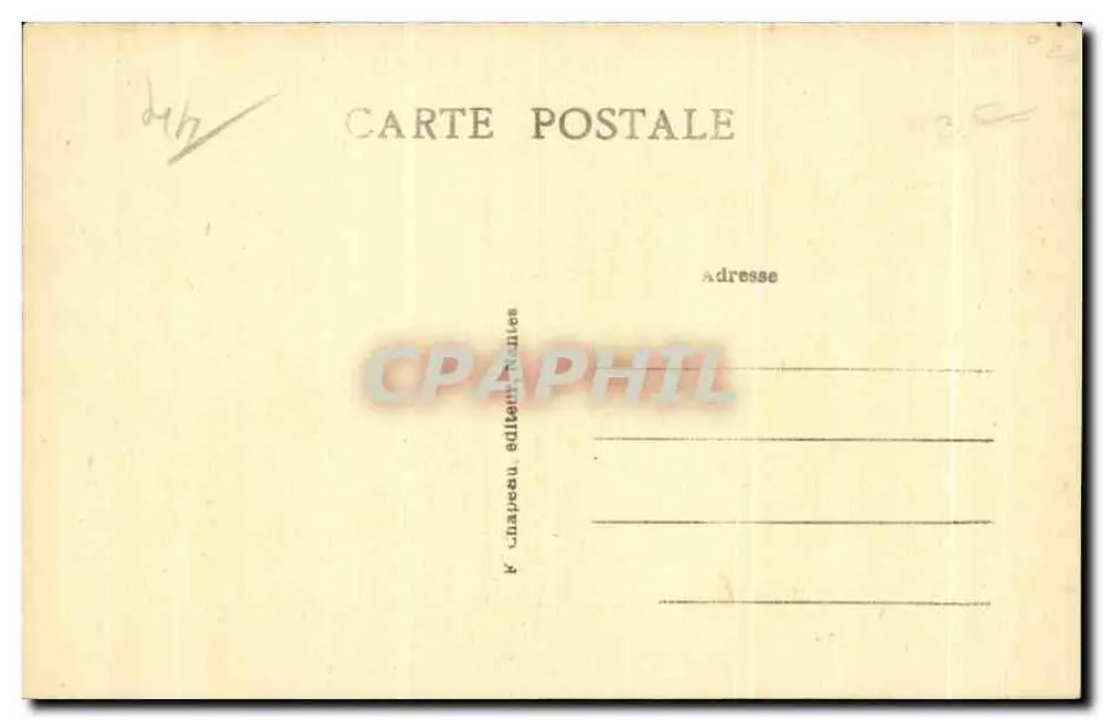 Nantes — Square de la Monnaie et Muséum — Museu de História Natural - Verso
