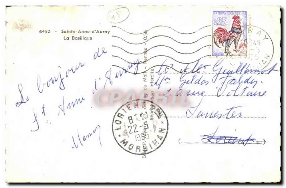 A Basílica de Santa Ana d'Auray — Rennes — editor Lait - Verso