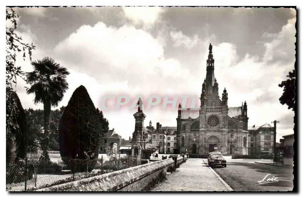 Sainte-Anne-d'Auray — Basílica e Fonte — Éd. Mesny, avenue du Wall, Rennes - Frente