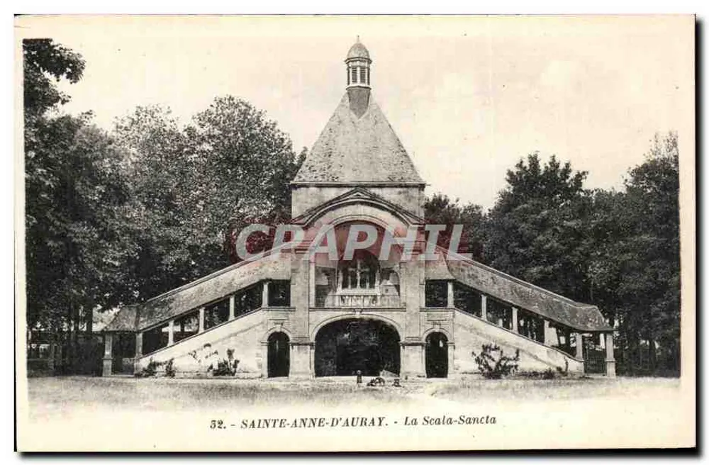 Santa Anna d'Auray — La Scala-Sancta — G. Artaud, Nantes - Recto