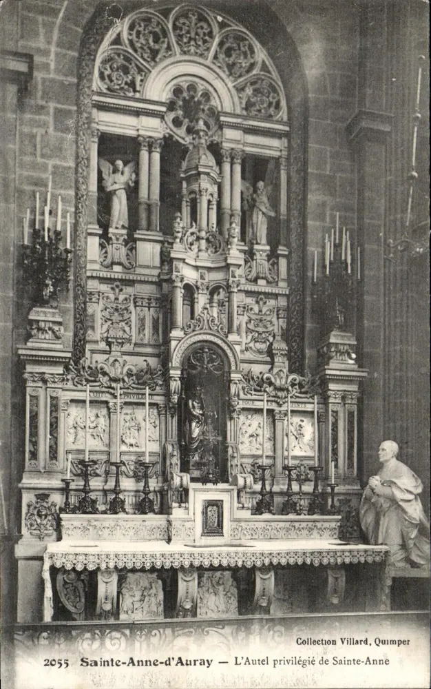 Sainte-Anne-d'Auray — Der Privilegierte Altar von Sainte-Anne — Collection Villard, Quimper - Vorderseite