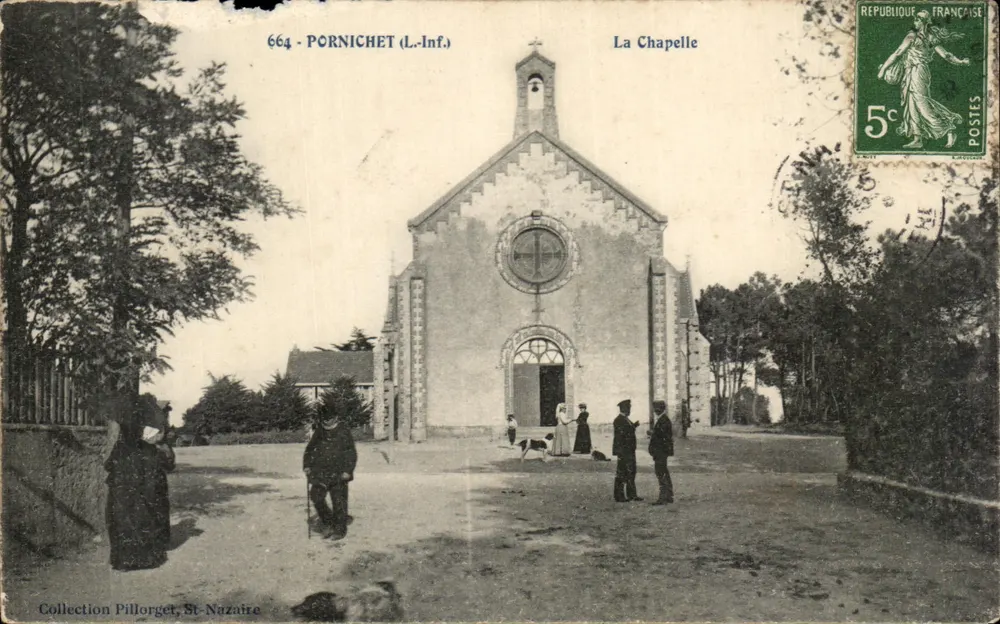 A Capela - Pornichet (Loire-Inférieure) — editor Coleção Pillorget, Saint-Nazaire, n° 664 - Frente