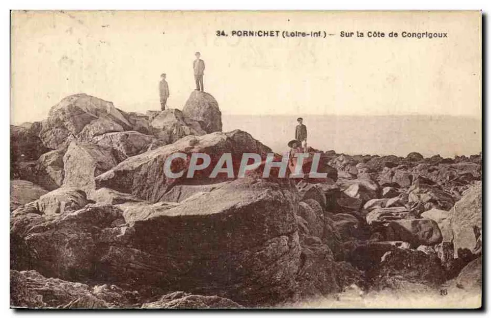Pornichet (Loire-Inf.) — Na Costa de Congrigoux — n°34 - Frente