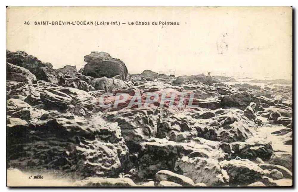 Saint-Brévin-l'Océan (Loire-Inf.) — Das Chaos von Pointeau — Verlag: 46 - Vorderseite