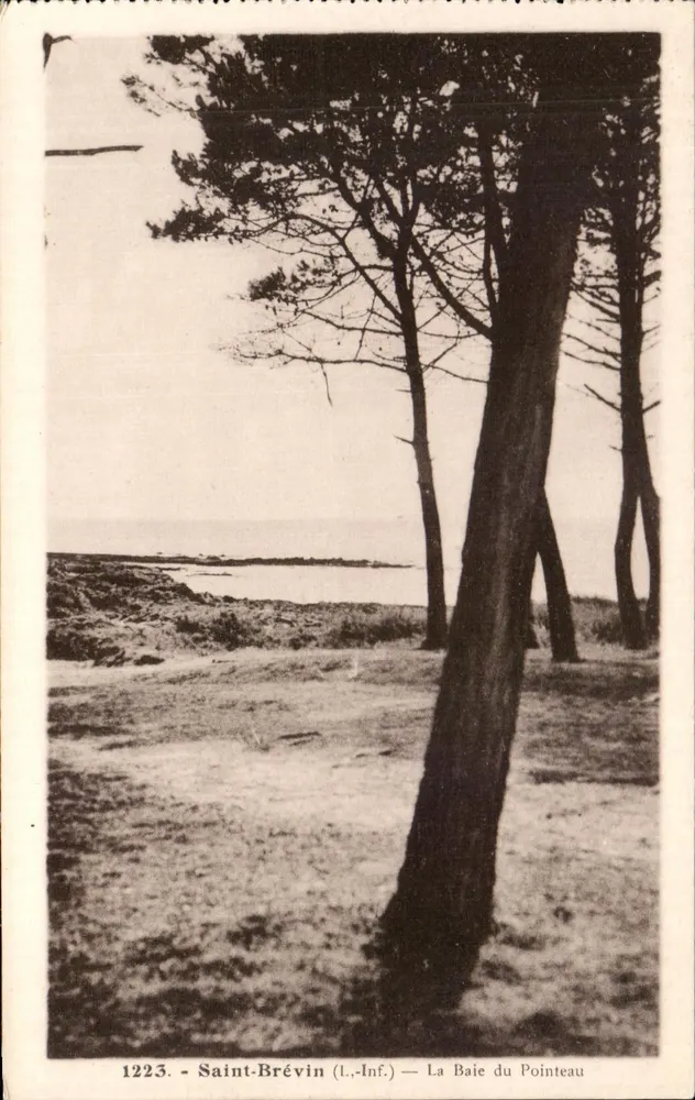 Saint-Brévin (L.-Inf.) — Baía do Pointeau — Fototipia Jelhy-Poupin - Frente