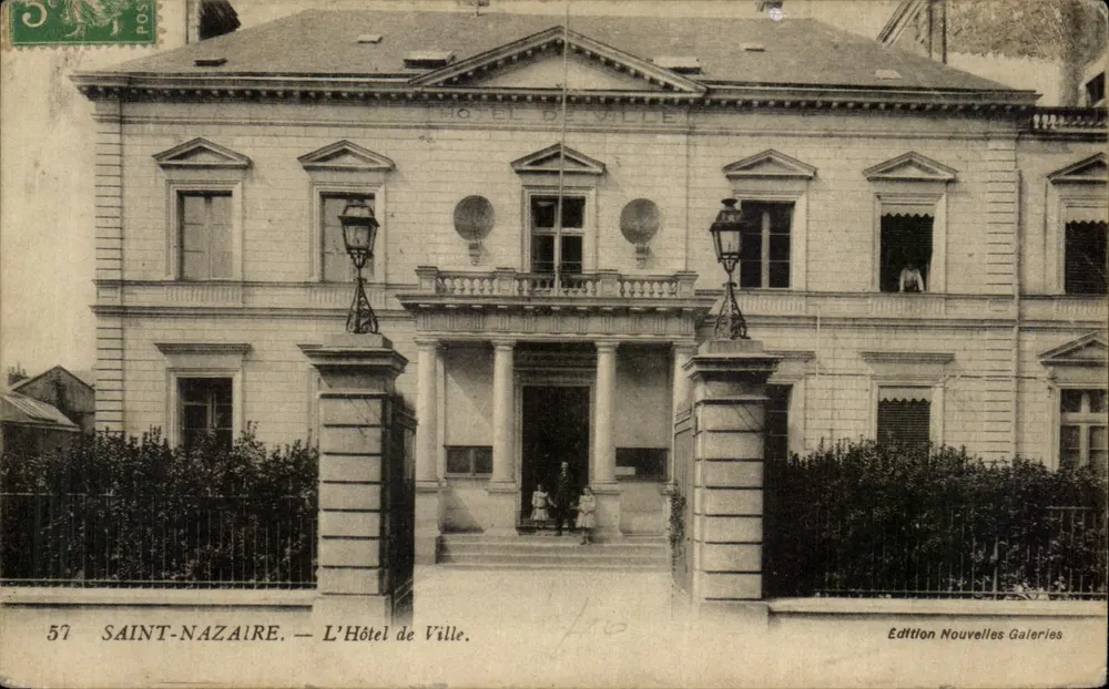 Saint-Nazaire — Das Rathaus — Édition Nouvelles Galeries n°57 - Vorderseite