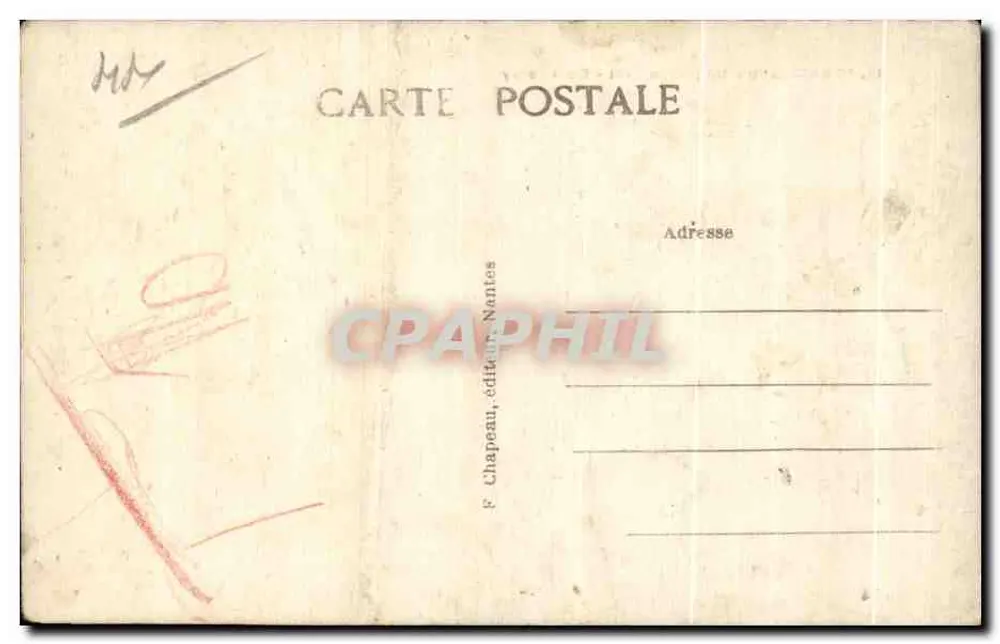 PORNIC (Loire-Inf.) — Le Port - Quai Leray — éditeur F. Chapeau, Nantes - Reverso