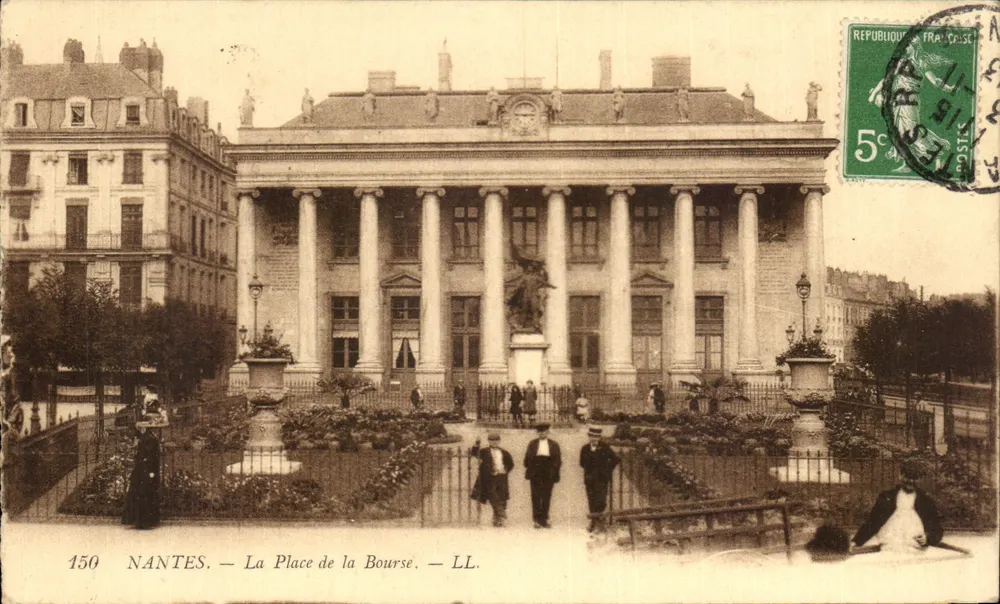 NANTES — A Praça da Bolsa — LL. — n° 150 - Frente
