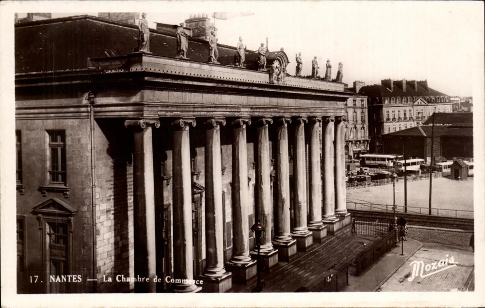 NANTES — A Câmara de Comércio — Mozais - Frente