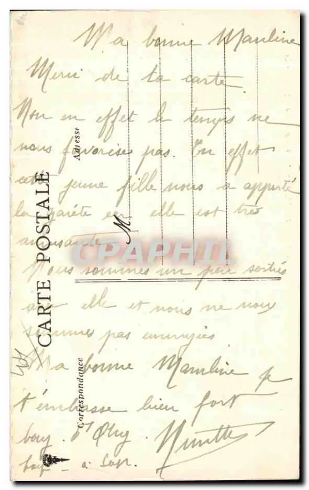 Piriac-sur-Mer (Loire-Inf.) — A Gruta do "Chat" — Artaud-Nozais, Nantes - Verso