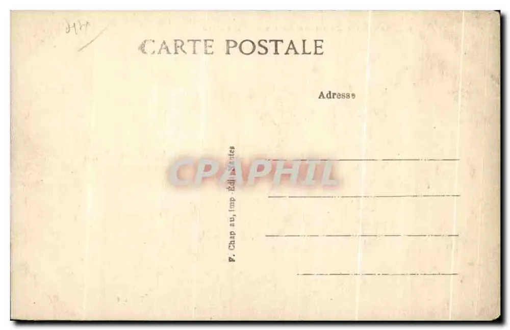NANTES — Jardin des Plantes — Der Wasserstrahl — Nr. 947 - Rückseite