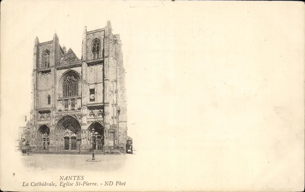 Nantes — Cathédrale Saint-Pierre — ND Pbot, n° 9 - Vorderseite