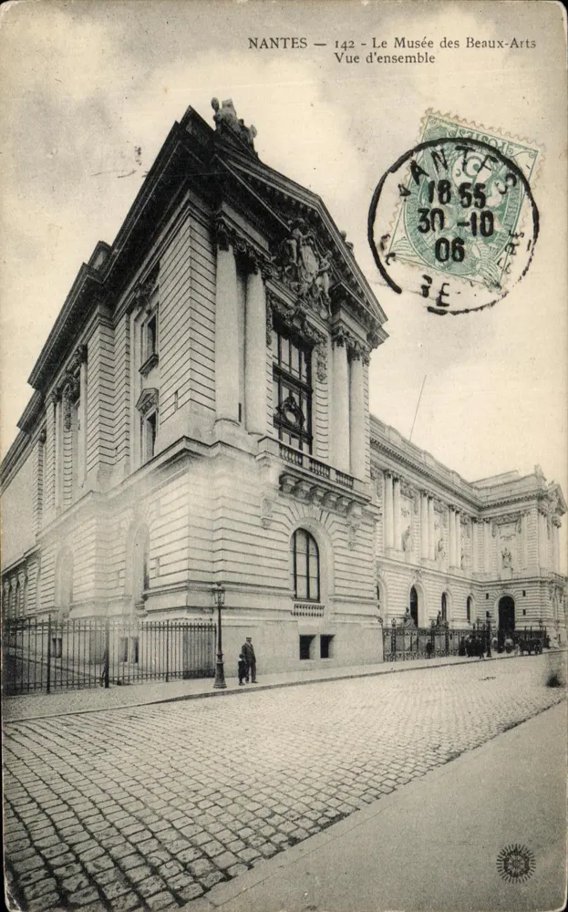 NANTES — O Museu de Belas Artes — Vista geral — n° 142 - Frente