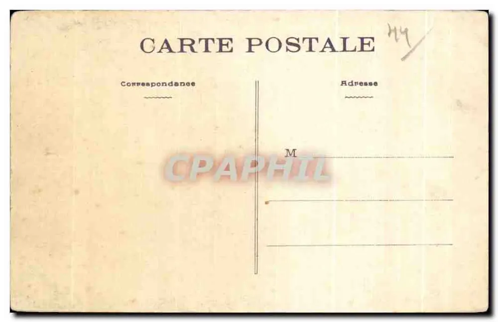 NANTES - Das Schloss - Innenhof — unbekannter Verlag, Seriennummer 650 - Rückseite
