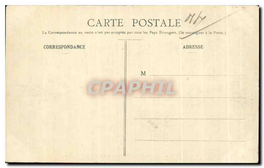 Grab des Generals Lamoricière in der Kathedrale — Nantes — Verleger: C. L. B. Nantes, n°6 - Rückseite
