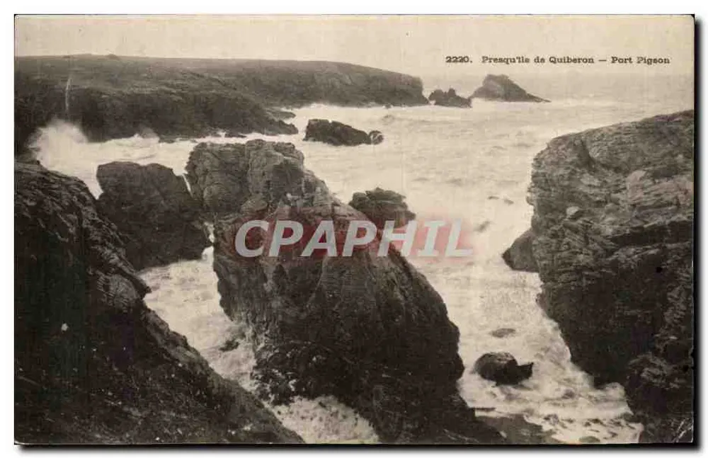 Presqu'île de Quiberon — Port Pigson — n° 2230 - Vorderseite