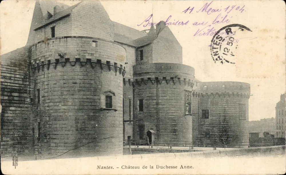 Nantes - Château de la Duchesse Anne — éditeur Brion & Cie, n° 38102 - Recto