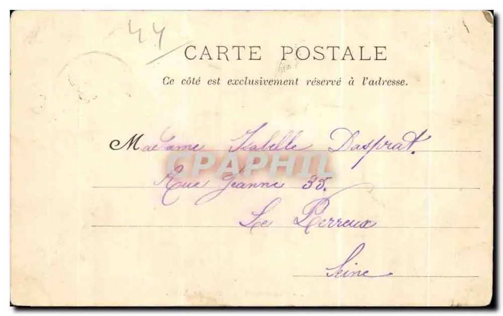 Nantes - Château de la Duchesse Anne — éditeur Brion & Cie, n° 38102 - Verso
