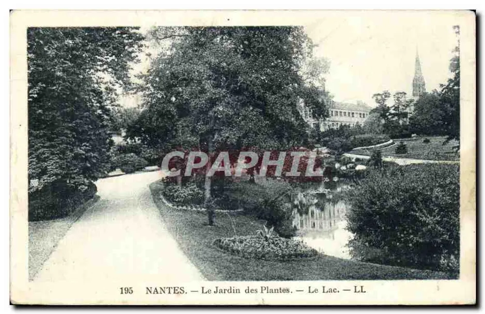 NANTES — Le Jardin des Plantes — Le Lac — LL - Vorderseite
