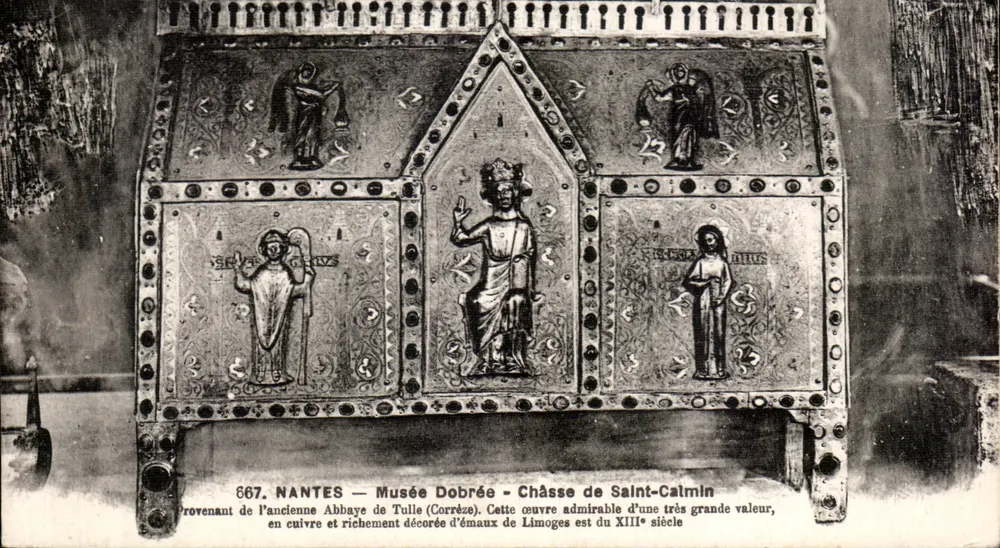 NANTES — Museu Dobrée — Cássia de São Calmin - Frente