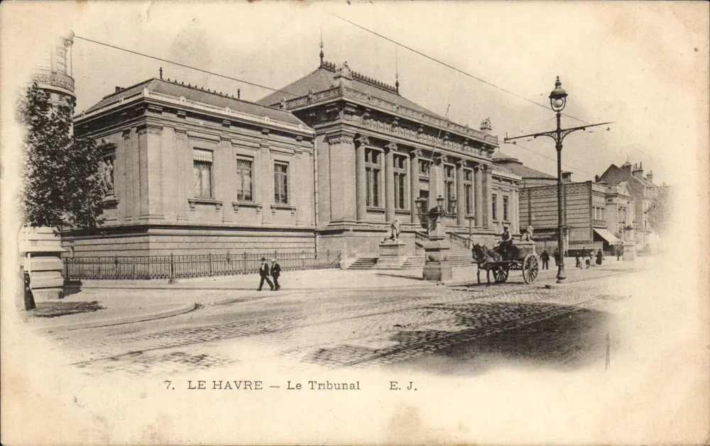 Le Havre — O Tribunal — E.J. - Frente