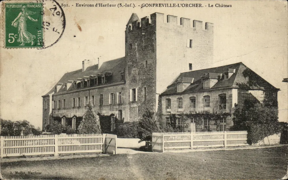 Gonfreville-l'Orcher — Le Château — E. Mellet, Harfleur - Vorderseite