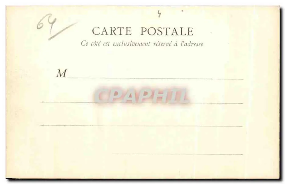Biarritz — O Grand-Hôtel — B.J.C., Paris, n°30 - Verso