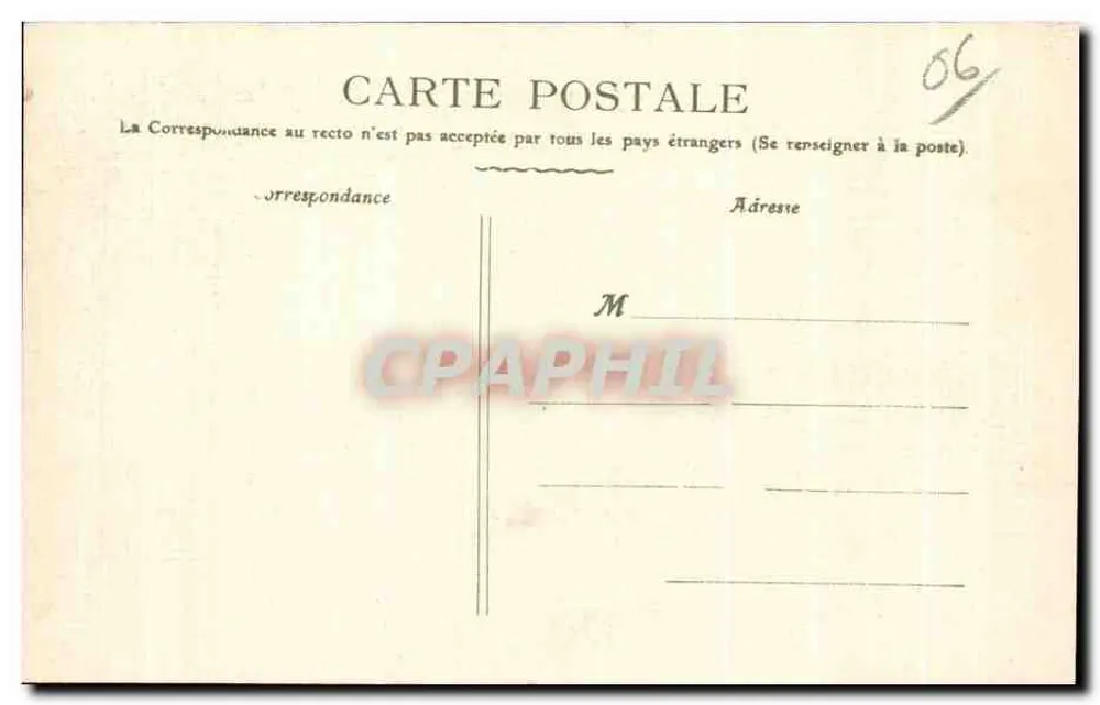 MONTE-CARLO — Das Casino (Südseite) — Pugot-Thuniers - Rückseite