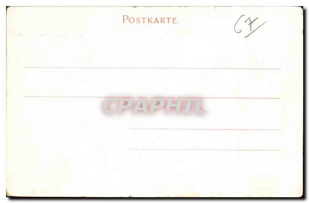 Estrasburgo i. E. — Estação Central — J. A. Demlisch, Estrasburgo, n° 117 - Verso
