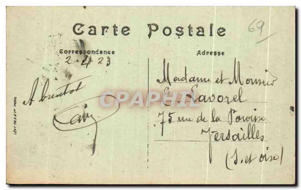 LYON — O Forte Saint-Jean — LL - Verso