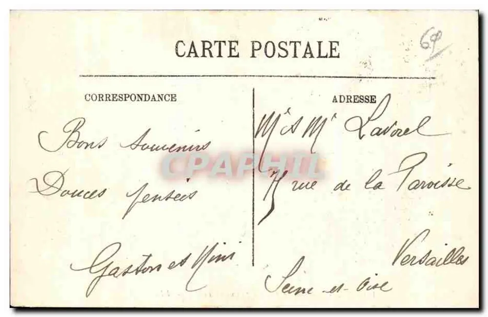 LYON — Place de la République und Rue du Président-Carnot — LL. SELECT. - Rückseite